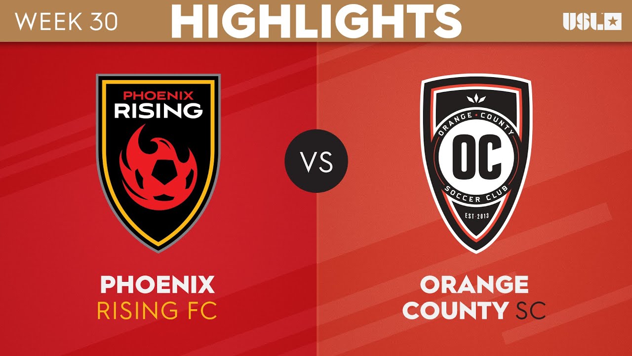 9.30.2023 | Phoenix Rising FC vs. Orange County SC - Game Highlights