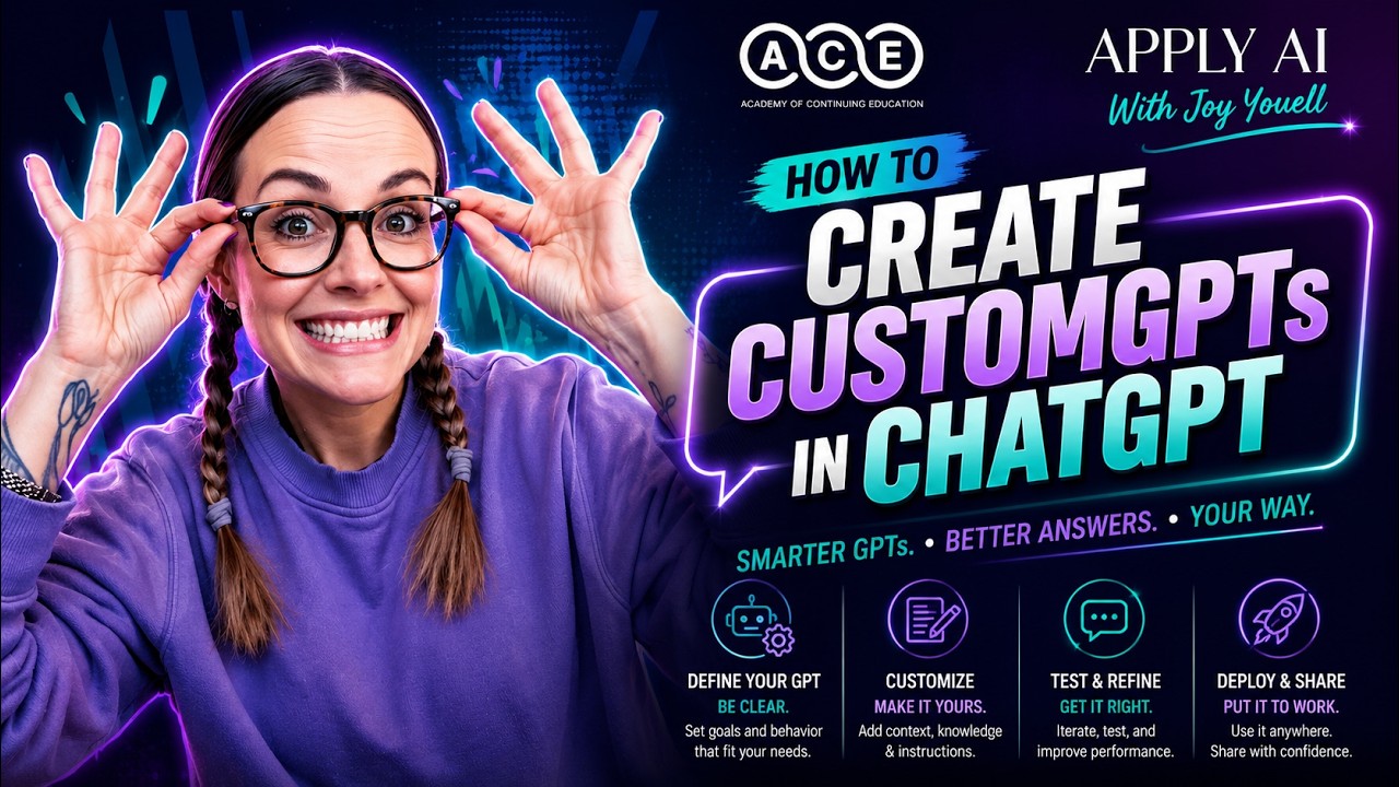 How to Create CustomGPTs in ChatGPT