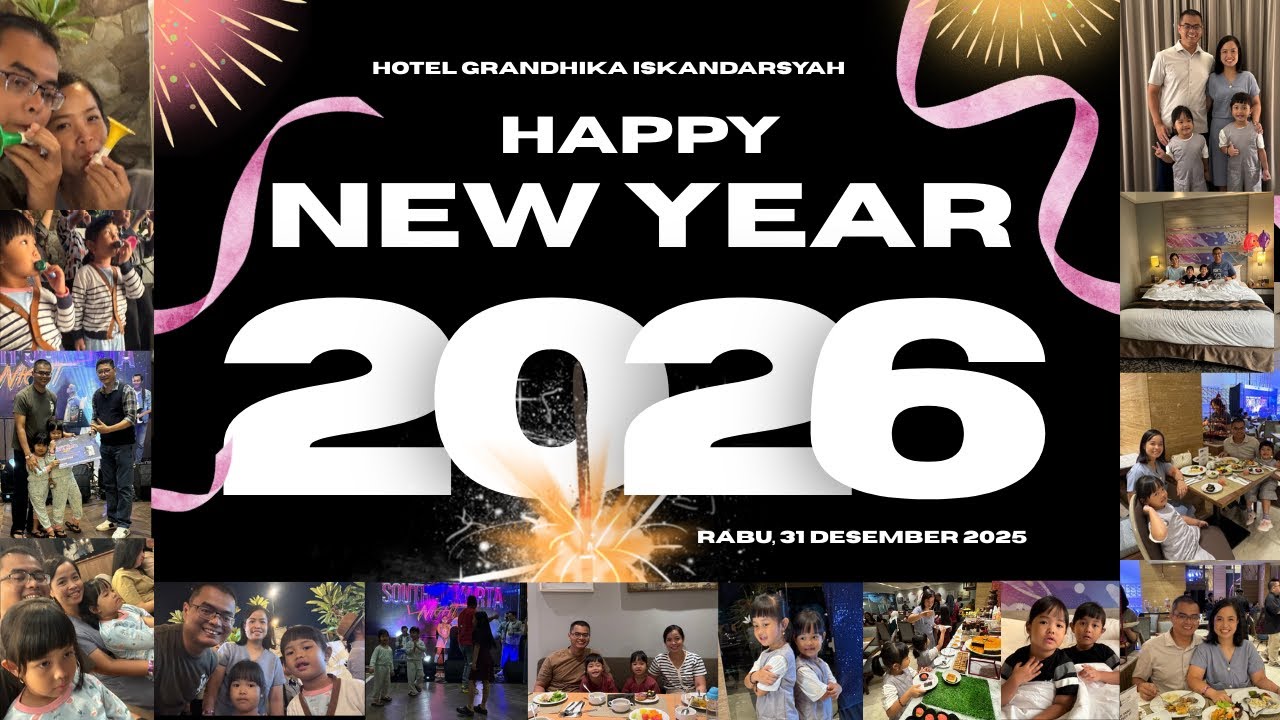 Perayaan Malam Tahun Baru 2026 | Hotel Grandhika Iskandarsyah | Rabu, 31 Des 2025