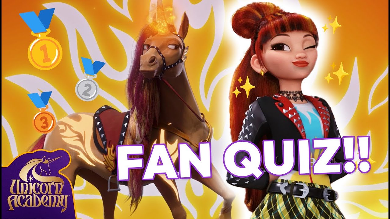 OLYMPICS EDITION Unicorn Academy Fan Quiz! 🥇 | Games for Kids