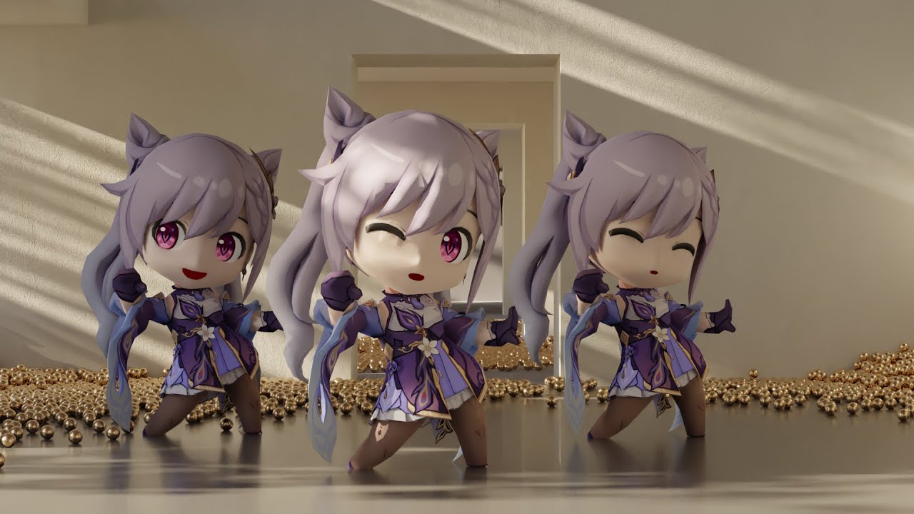 【Genshin Impact/MMD】三只小刻晴——Pico Pico Tokyo