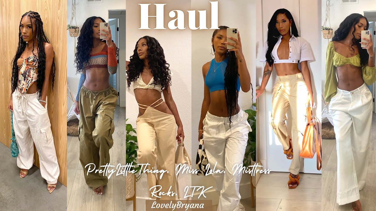Petite Girl Haul| Recent Pickups: Pretty Little Thing, Miss Lola, Mistress Rocks, LTK | LovelyBryana