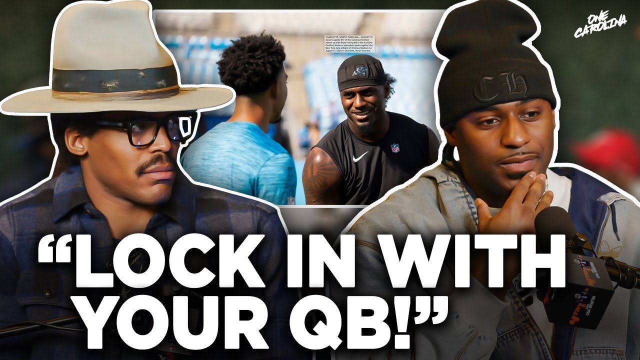 Cam Newton tells Xavier Legette to LOCK IN with Bryce Young