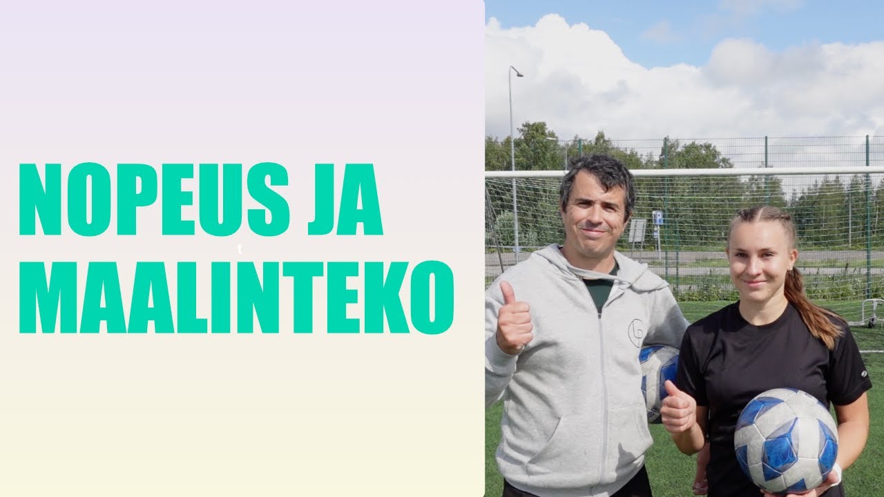Hyökkääjän futisnopeus ja maalinteko. Treenit ja ajatuksia nopeusharjoittelusta jalkapallossa