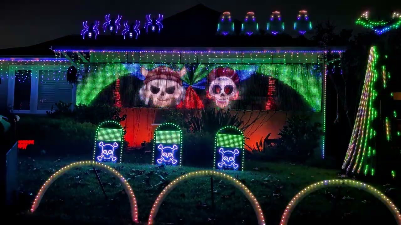 Rocky Horror's Time Warp - Halloween Light Show '24