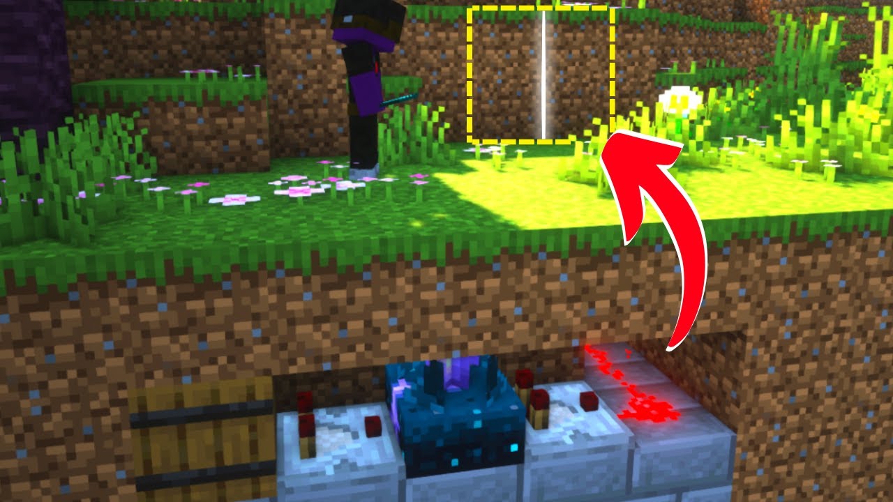 Необнаруживаемая секретная дверь!! Откалиброванный датчик скрытности Minecraft 1.21. Скрытая база!