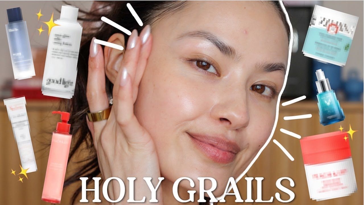 HOLY GRAILS for Juicy, Bouncy *GLASS* Skin ✨ Winter Skincare Routine for Dry, Sensitive Skin!