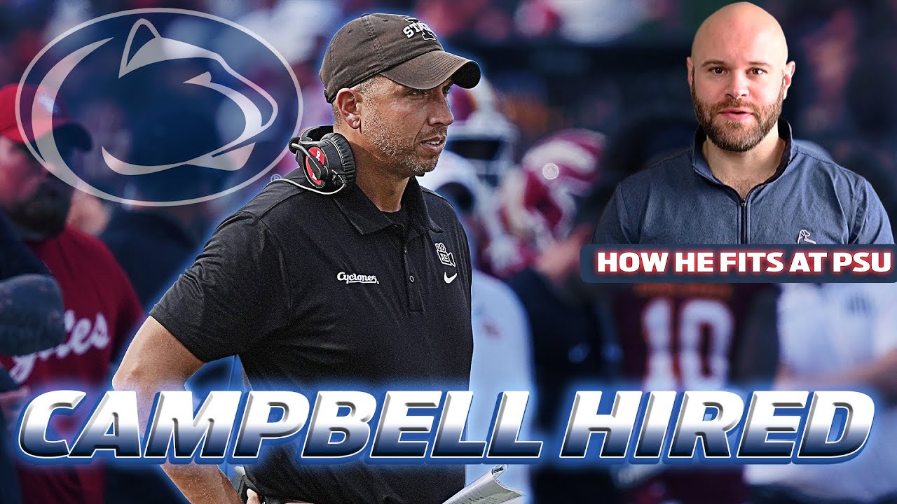 Breaking: It's OFFICIAL, Penn State Hires Matt Campbell to Become Next Head Coach