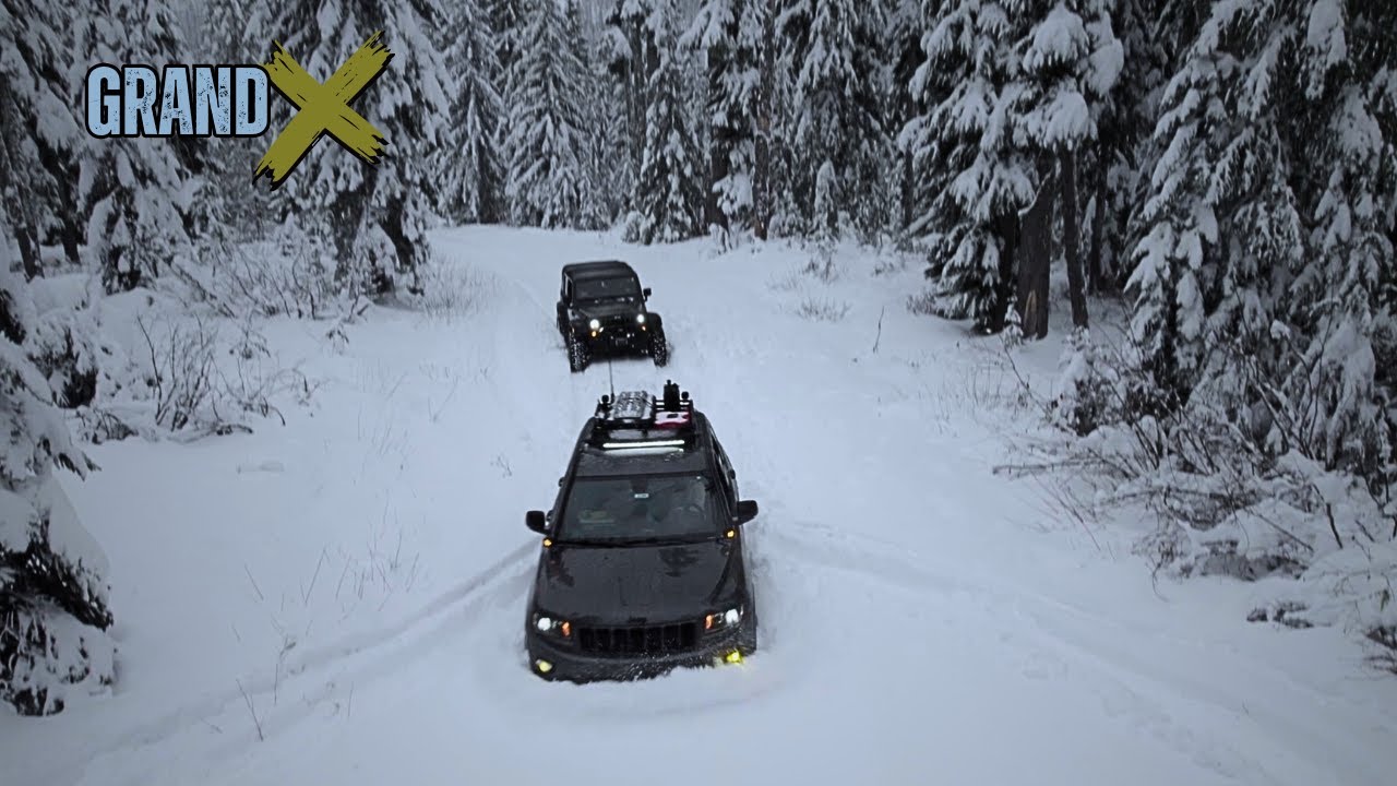 Jeep Grand Cherokee ужасно ведёт себя на снегу?