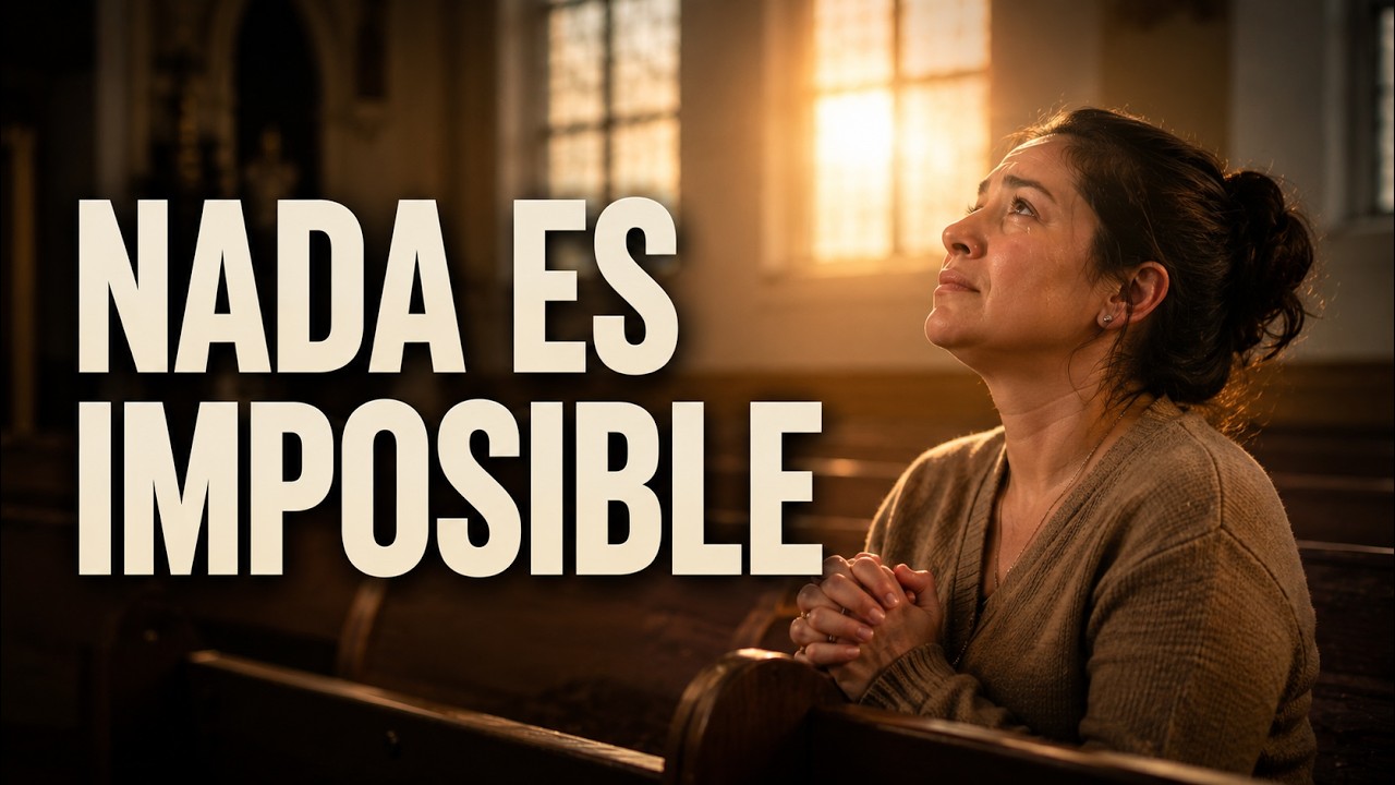 ¿CREES QUE HAY ALGO IMPOSIBLE PARA DIOS? | Para quienes necesitan un milagro | Música con Propósito