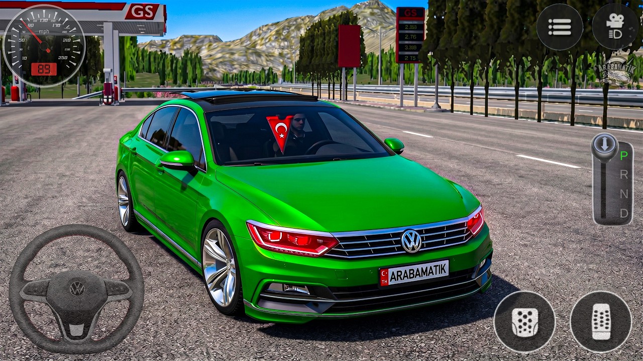 Modifiyeli Passat S&uuml;r&uuml;ş Sim&uuml;lat&ouml;r Oyunu - Pasat City Araba Oyunu - Android GamePlay