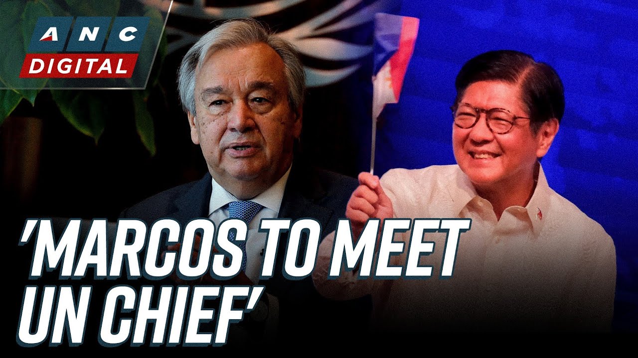 DFA: Marcos to meet with UN Secretary-General Guterres to discuss Middle East situation | ANC