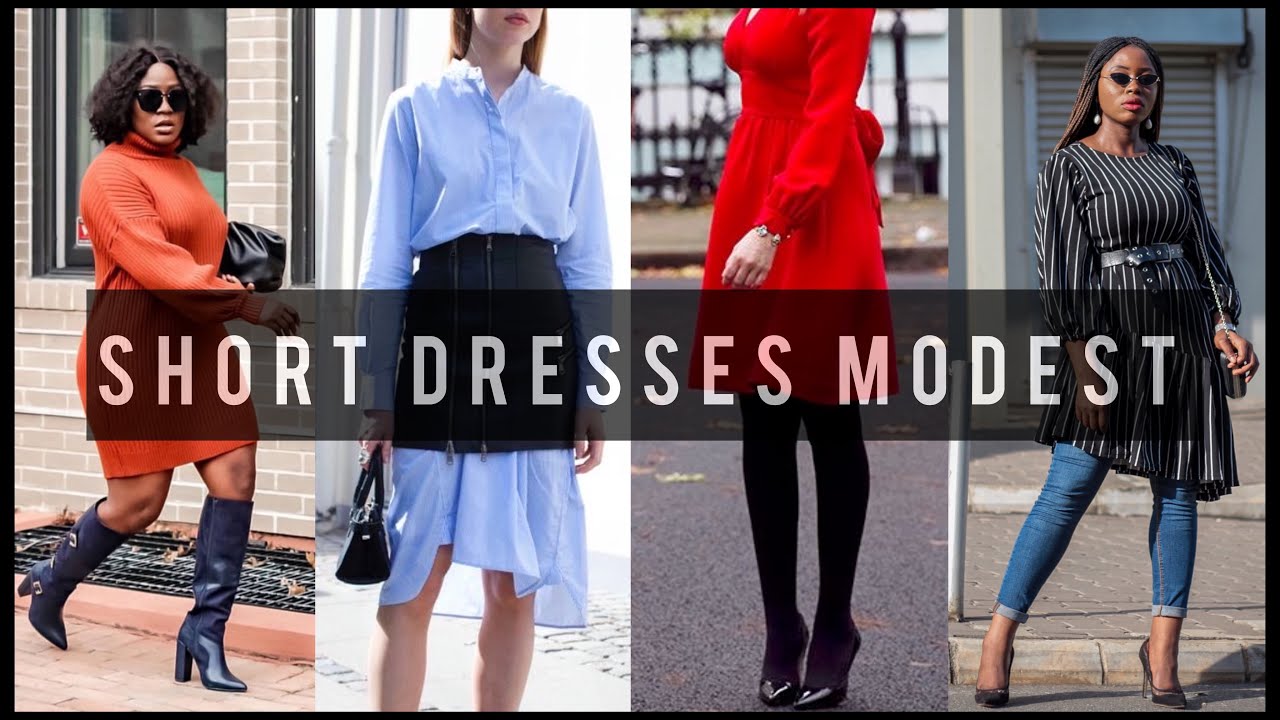 How to Wear SHORT Dresses, Skirts MODESTLY | Modesty Hacks
