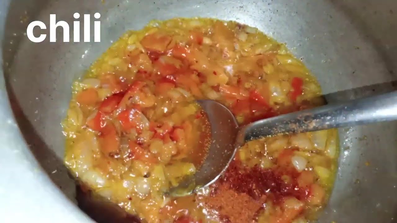 Potatoes chicken Alo gosht respice 