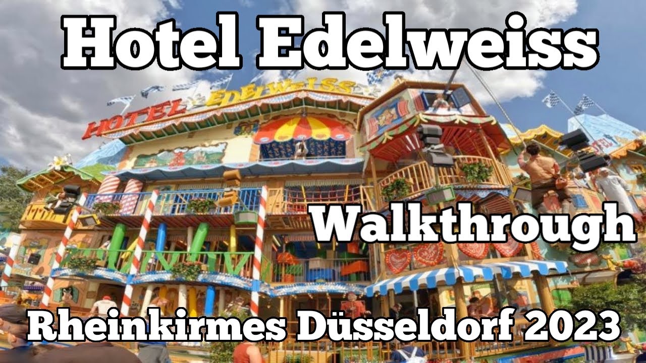 Hotel Edelweiss - Rasch - Walkthrough | Rheinkirmes Düsseldorf 2023