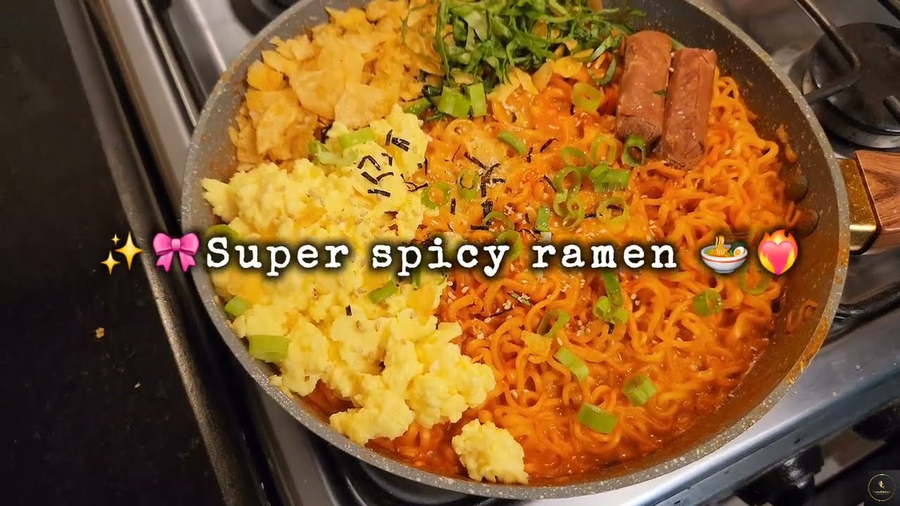 Cheese & Spicy Korean Red Buldak | Irresistible ASMR Cooking for Food Lovers