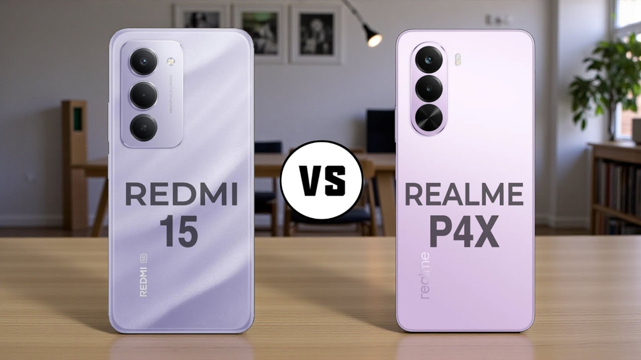 Redmi 15 vs Realme P4X 