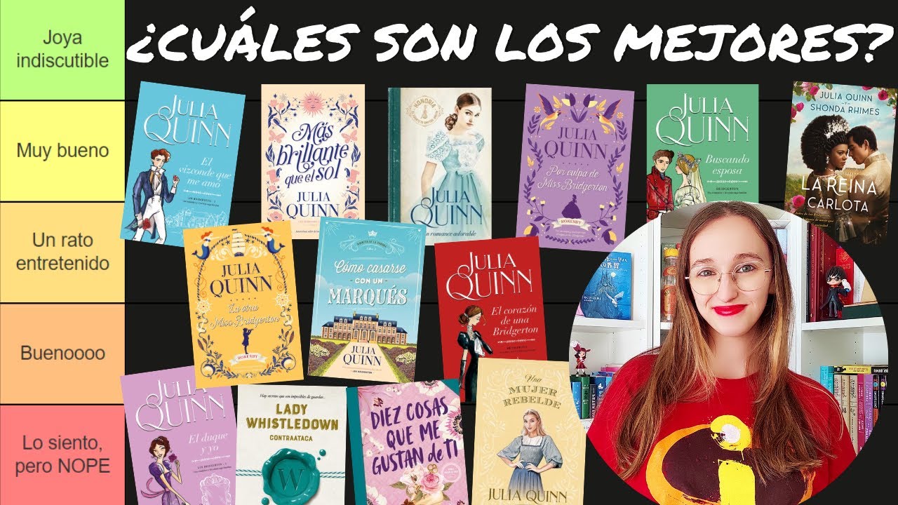 Ranking de todos los libros de Julia Quinn💘 / los que merecen la pena y los que no
