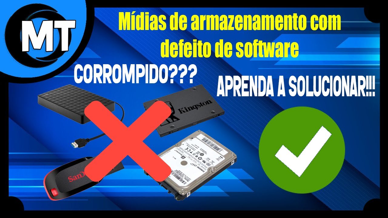 Aula completa- Como resolver HD(ou outro dispositivo), com partição corrompida e bad blocks