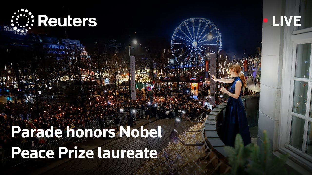 LIVE: Parade in Oslo honors Nobel Peace Prize laureate Maria Corina Machado