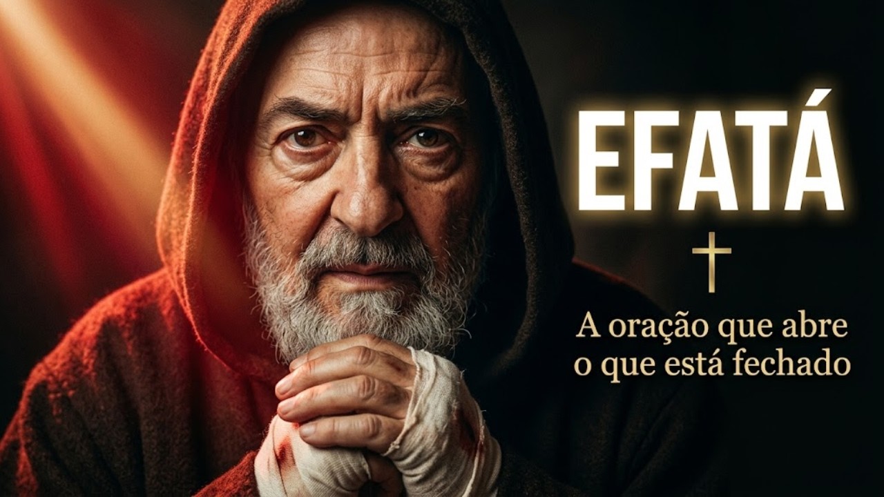 A Oração do Efatá de Padre Pio para Destravar sua Vida Financeira e Quitar Dívidas