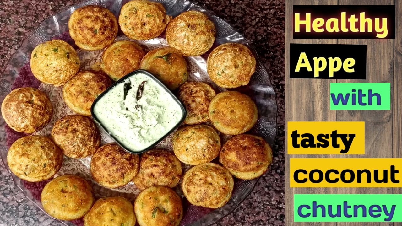 Veg Suji Appe l With  coconut chutney l Easy south indian snacks l quick  recipe l crispy +soft    