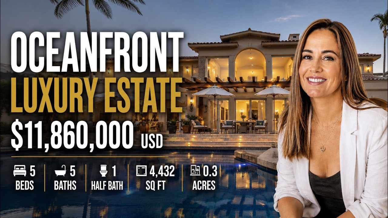 Inside an $11.86M Oceanfront Estate in Los Cabos, Mexico | Luxury Home Tour