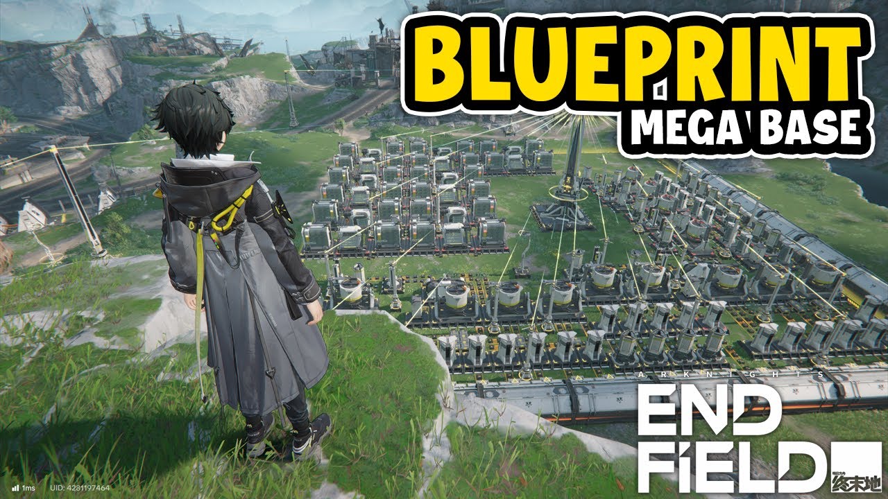 Buat Yang Mau Pake Blueprint Mega Base - Arknights: Endfield