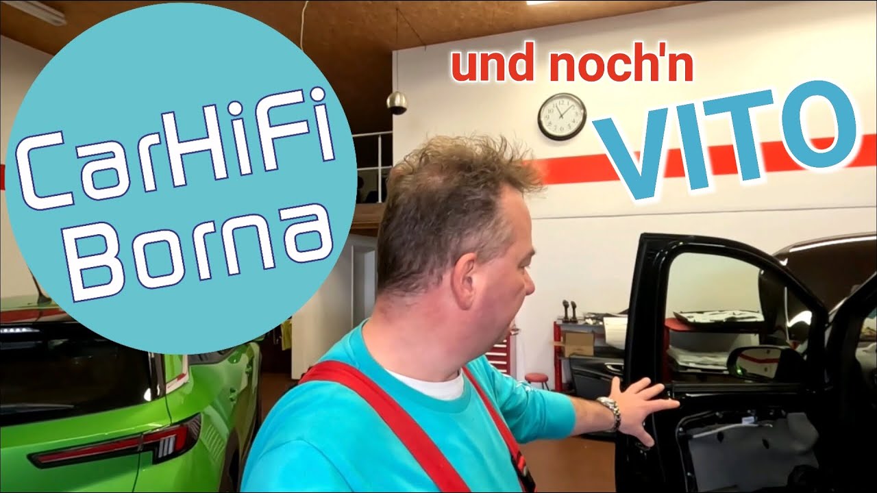 Tolles Soundsystem, Deckenmonitor und Steckdose - alles drin, im Paket für VITO oder V-Klasse