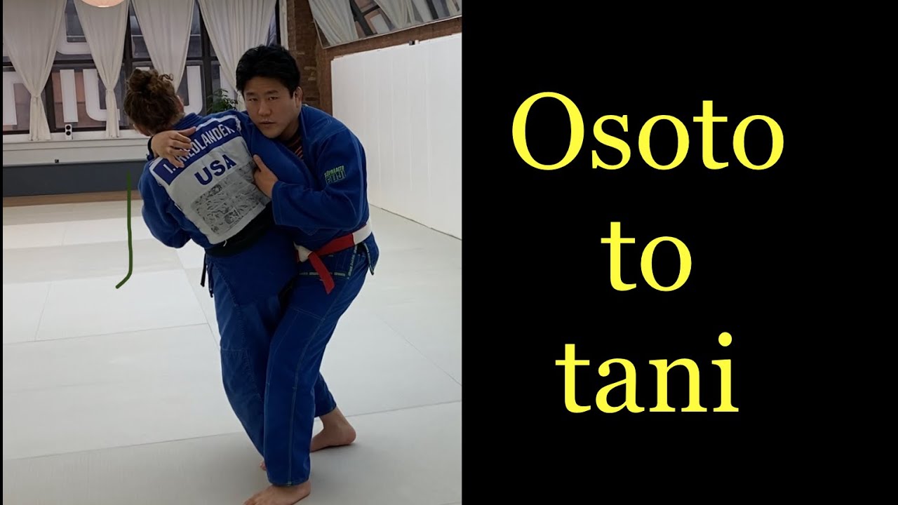 Osoto to tani otoshi sequence