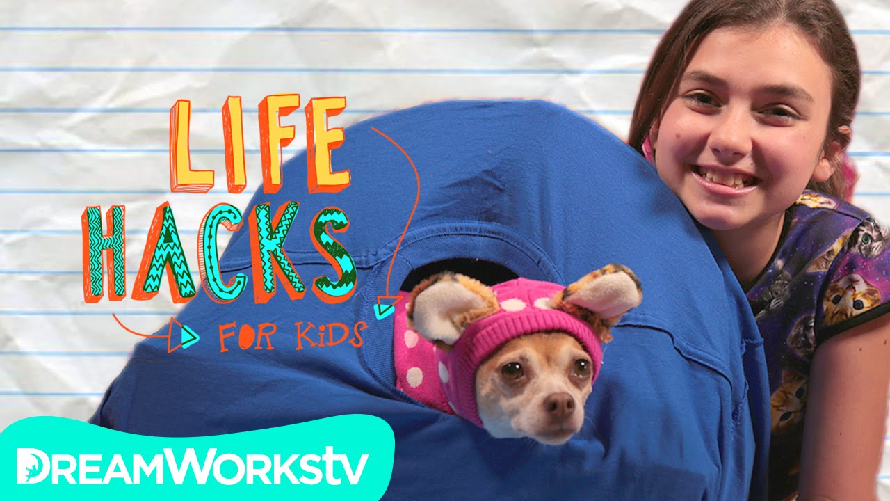Cat Hacks (With Your Dog) I LIFE HACKS FOR KIDS