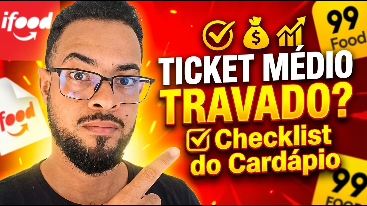 Seu Ticket Médio Está Travado? Veja Esse Checklist de Cardápio Vendedor