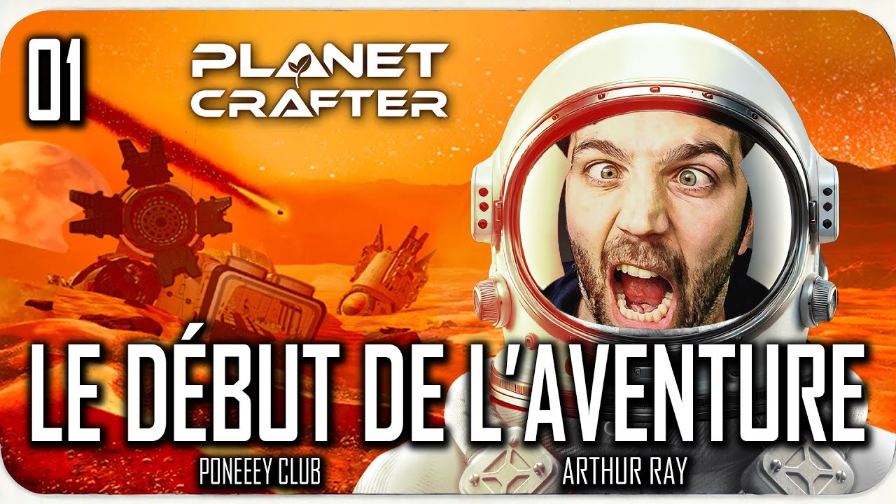 DÉCOUVERTE de PLANET CRAFTER: Qu’est-ce qui pourrait mal tourner ?! 🌍🚀[1/8]