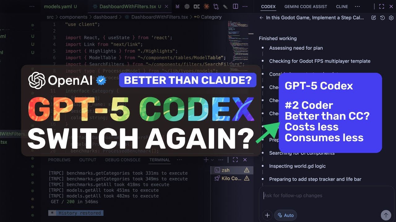 GPT-5 Codex V/S Claude Code & GLM Code: Should YOU SWITCH?