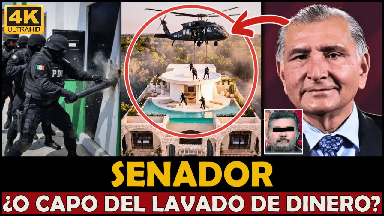 Harfuch Irrumpe En mansi&oacute;n Secreta: 700 MILLONES De Ad&aacute;n Augusto Al Descubierto