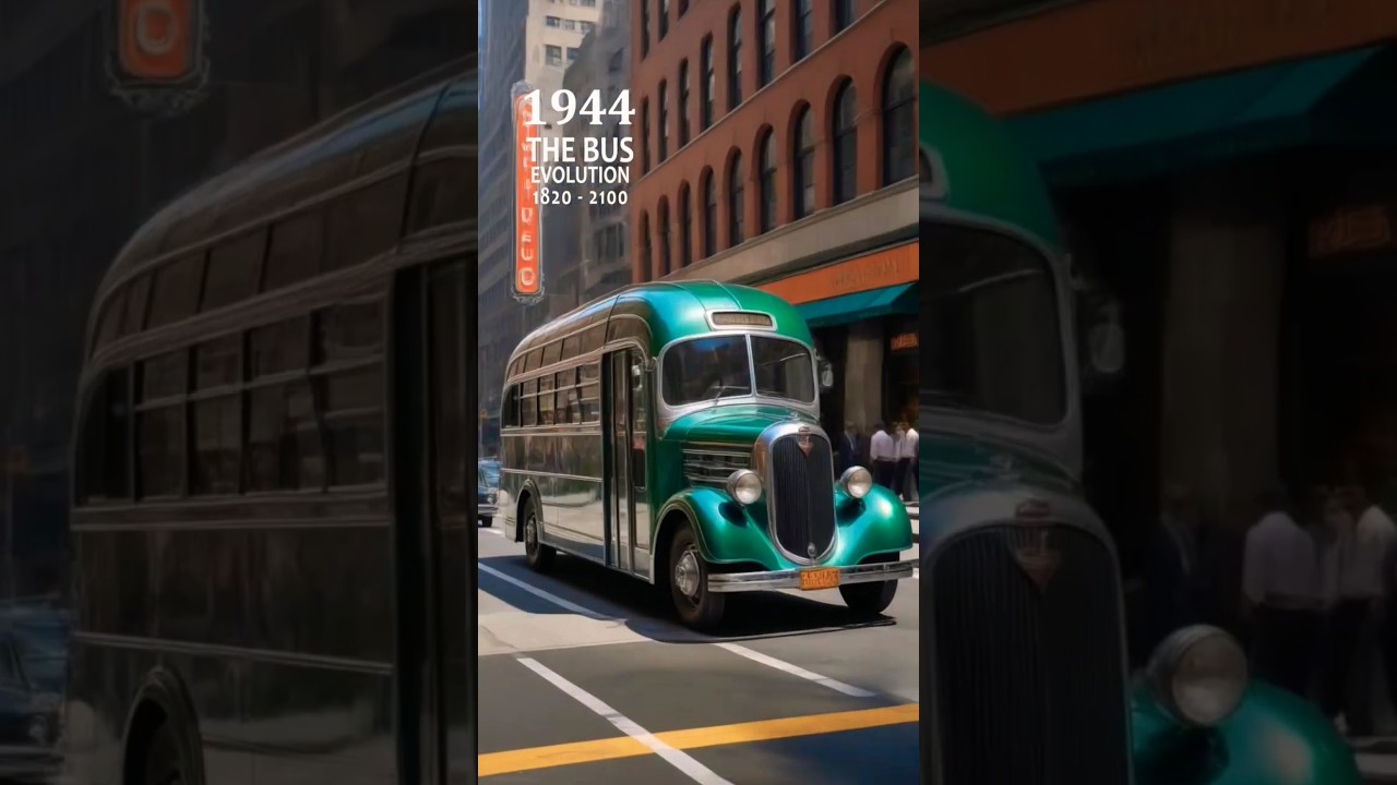 100  a&ntilde;os de Evoluci&oacute;n de los Buses #buses #transantiago #bus #micros