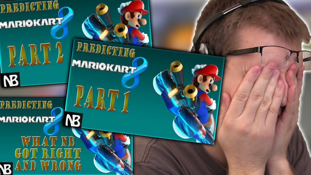 REACTING TO PREDICTING MARIO KART 8