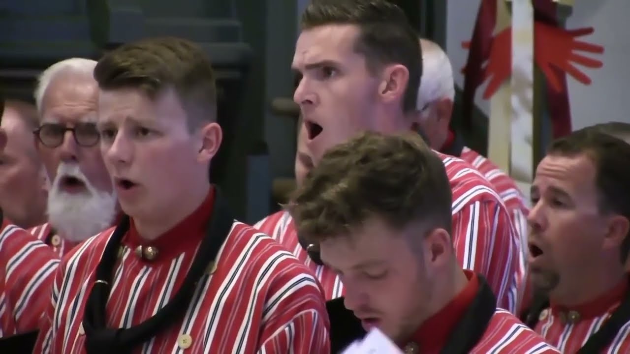 Groot is uw trouw o Heer - Het Urker Mannenkoor 'Hallelujah' - live recording