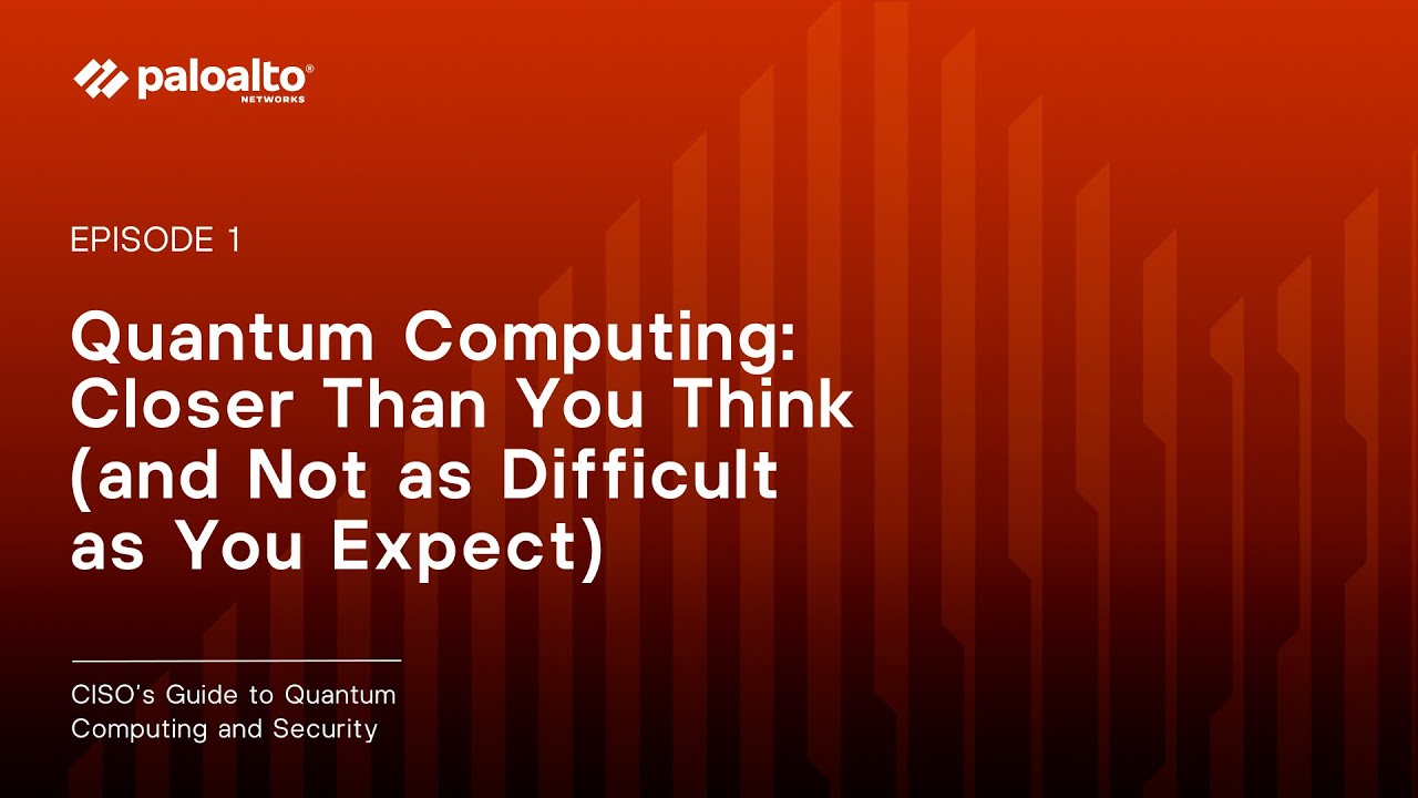 A CISO's Guide to Quantum Security Episode 1
