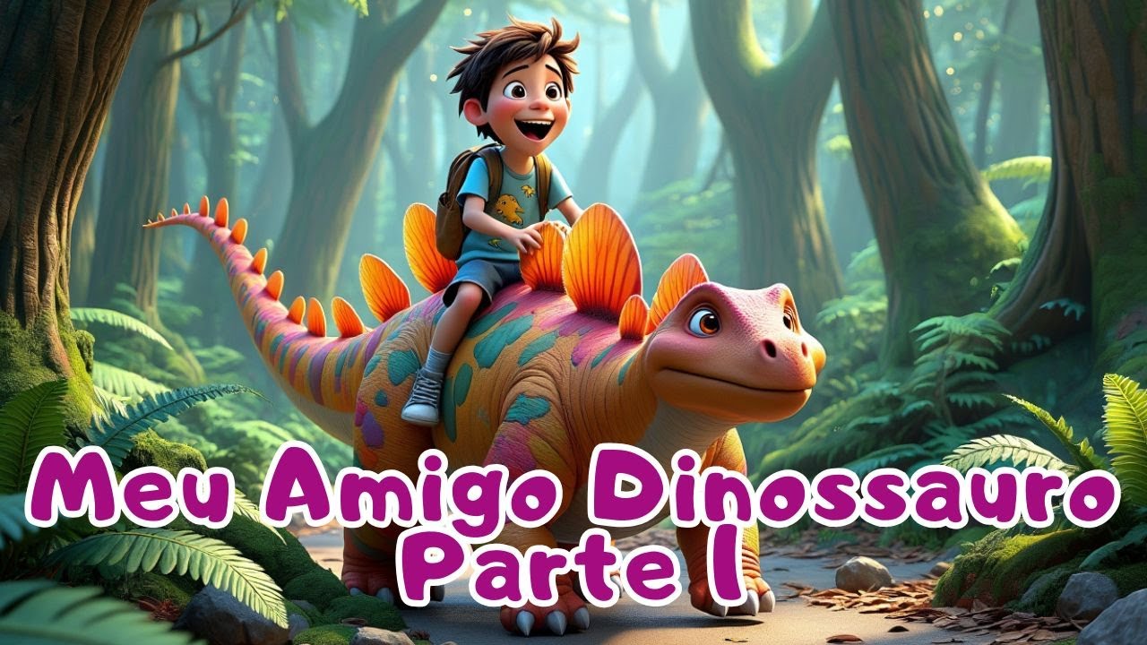 MEU AMIGO DINOSSAURO 🦕 P. 1 | História Infantil | #historiainfantil #historinhaparadormir  #318798