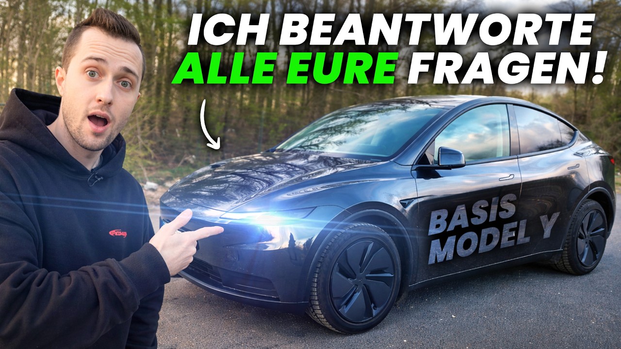 So gut ist die Basis Variante vom Tesla Model Y wirklich! (Fragerunde)