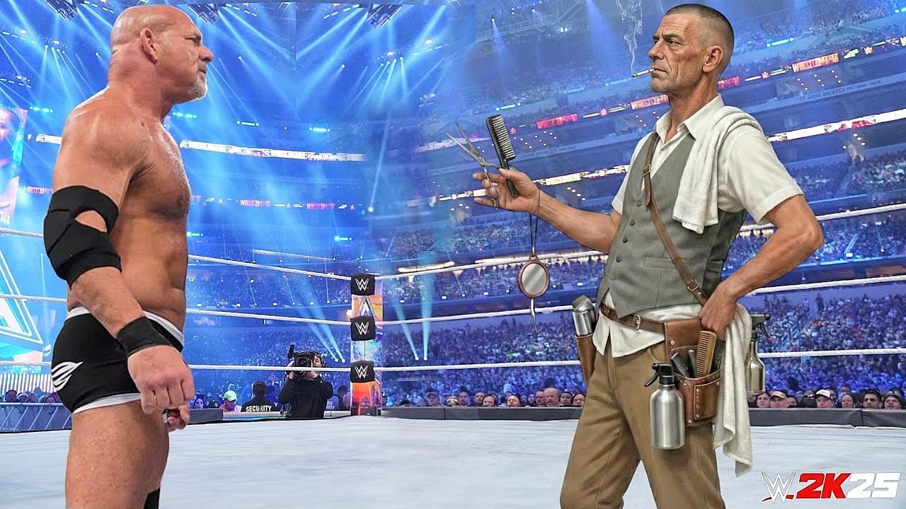 🔥WWE 2K24 - Голдберг против Каату | Матч 