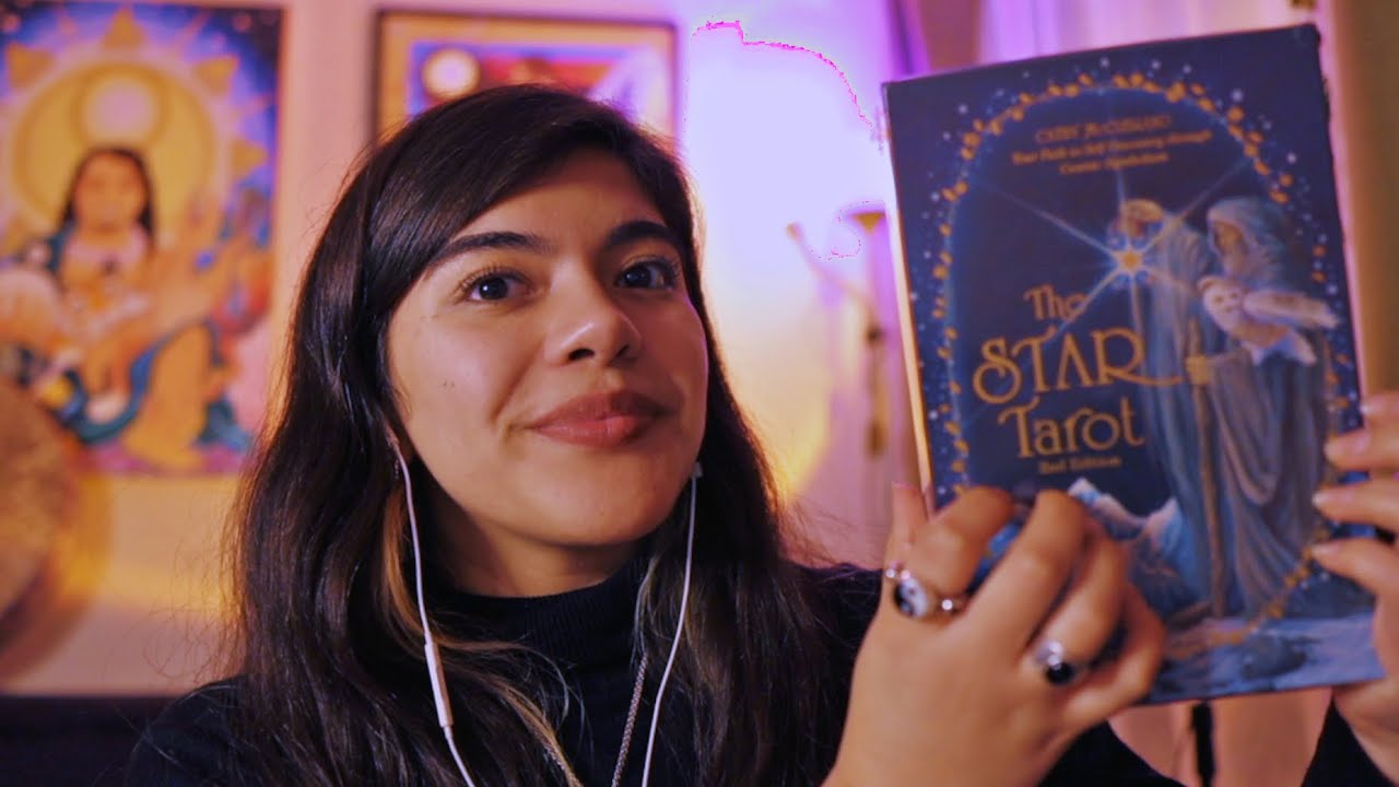 ASMR te muestro el mazo de tarot m&aacute;s bonito 🌟🥰💞 The Star Tarot unboxing y review (flip-thru)