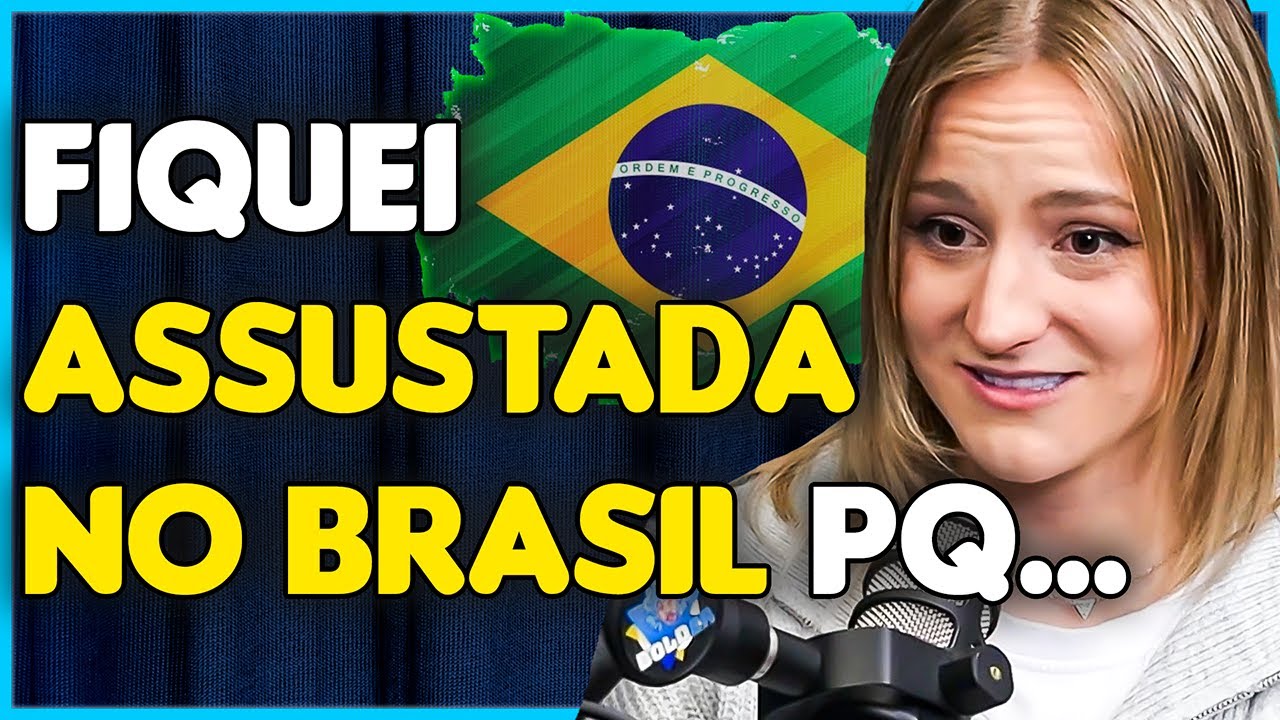 GRINGA POLONESA sobre EXPERIÊNCIA NO BRASIL!