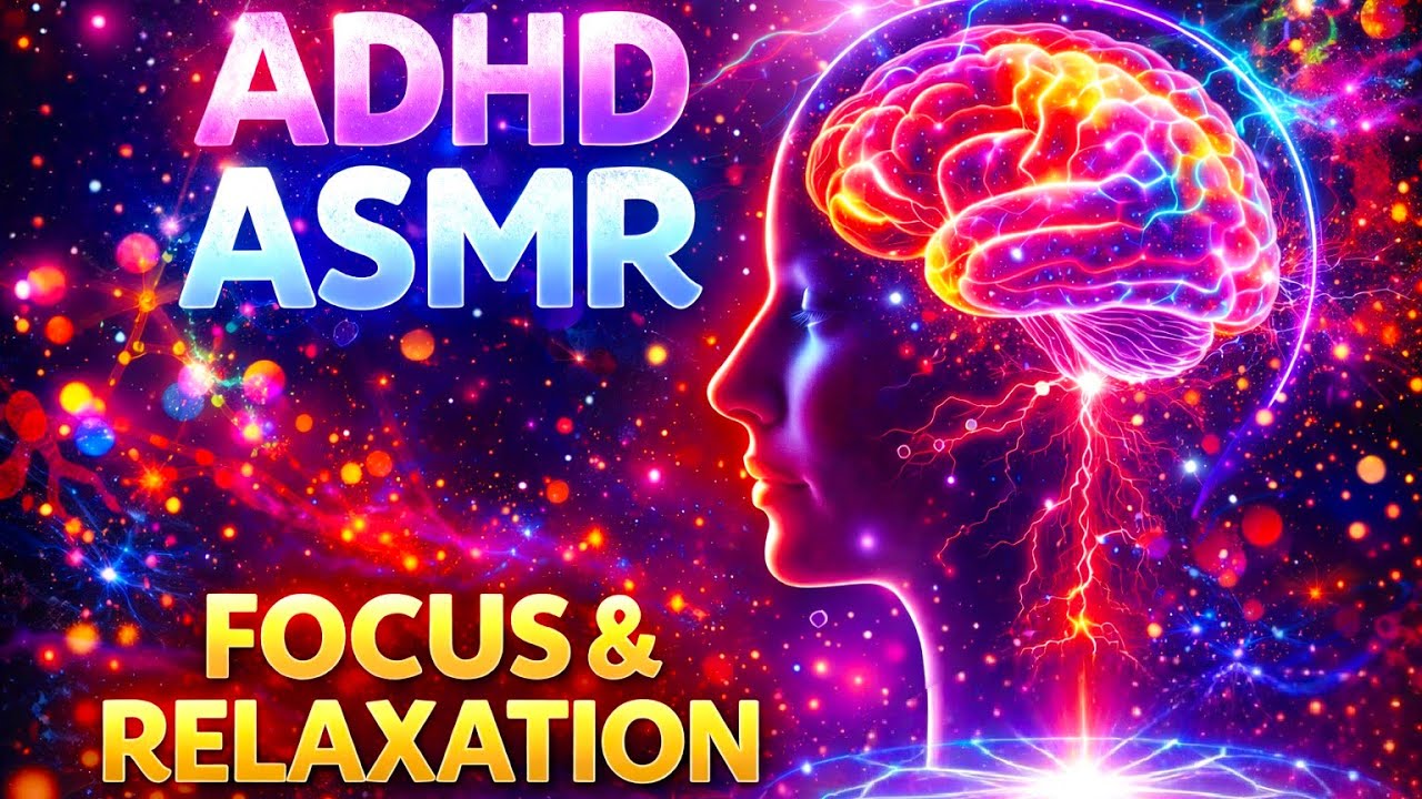 ASMR for ADHD with Visuals | Changing Triggers every 5 sec | No talking | Super Relaxing 