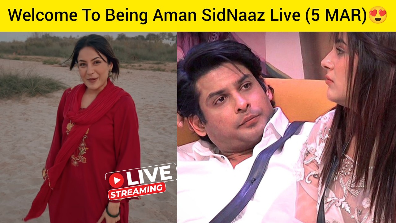 [5 MAR] Shehnaaz Gill IshqNama Movie Shoot Begins 🔥😍 Being Aman SidNaaz Fans Live🥰