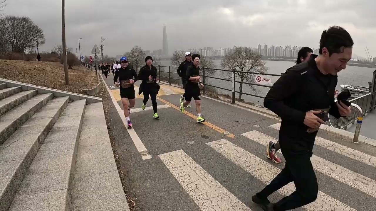 Run and Run (런앤런) 2026  고구려 마라톤 10km 선두권 골인영상