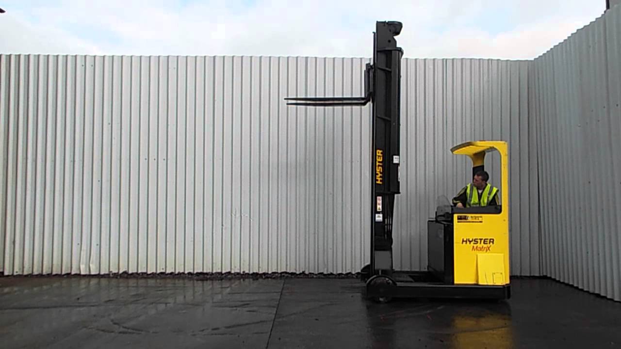 HYSTER R2 0W REACH TRUCK FOR SALE