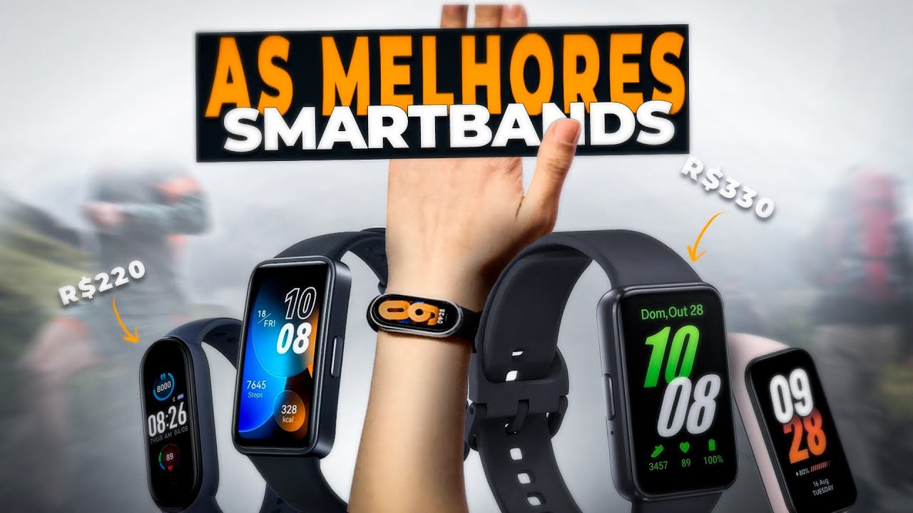 Top Smartbands de 2024: Escolha a Melhor para Você!