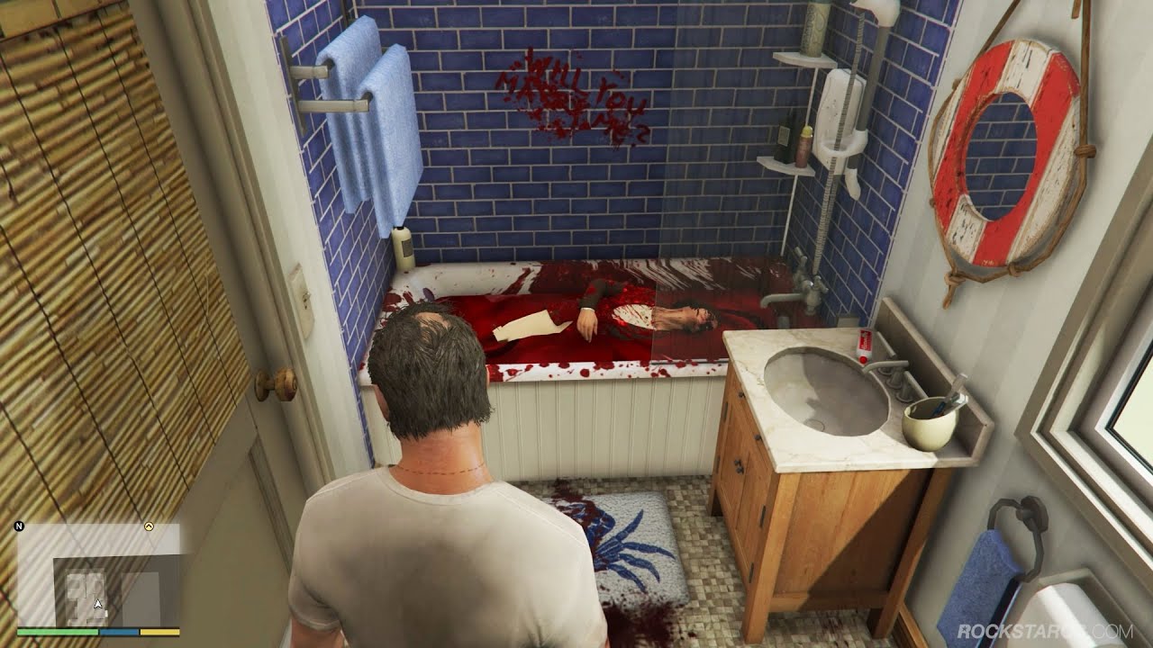 Floyd and Debra's dead body &ndash; GTA 5